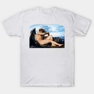 Fallen Angel Shirt Painting Lucifer Alexandre Cabanel T-Shirt